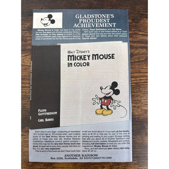 Gladstone Walt Disneys Uncle Scrooge Comic #232 Vintage December 1988 Collection - Picture 3 of 5